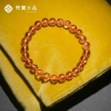 【塔山黃水晶手鍊】水晶 手排 晶洞 項鍊 晶柱 貔貅 碎石 戒指 原礦 手珠 聚寶水晶