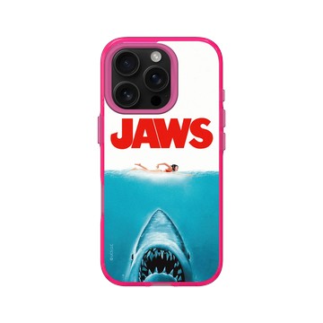 iPhone 16 Pro Clear 粉漾桃 - Jaws - 大白鯊 - 海報