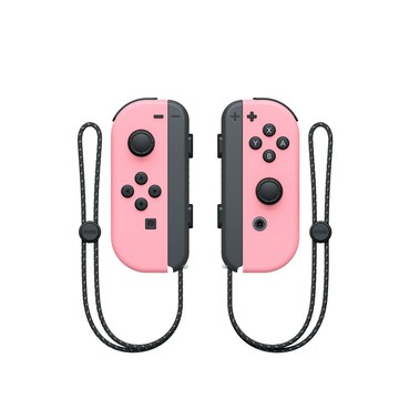 Nintendo NS Switch Joy-Con左右控制器-淡雅粉紅(台灣公司貨)