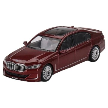 MINIGT 1/64 BMW Alpina B7 xDrive Aventurine LHD 金屬模型車  1個  紅色