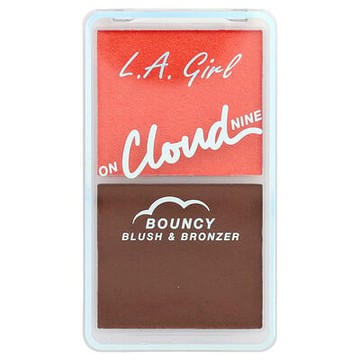 L.A. Girl, On Cloud Nine，彈性腮紅和修容，GBL499 Coral Bliss，0.21 盎司（6 克）