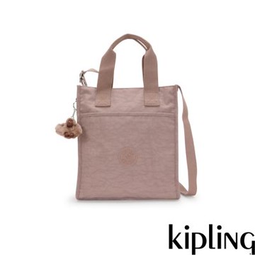 Kipling 復古粉手提斜背托特包-INARA M