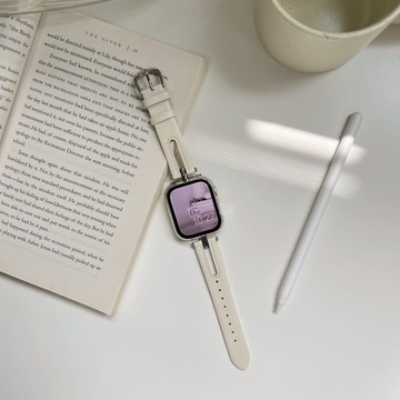 鏤空造型 Apple Watch 真皮錶帶