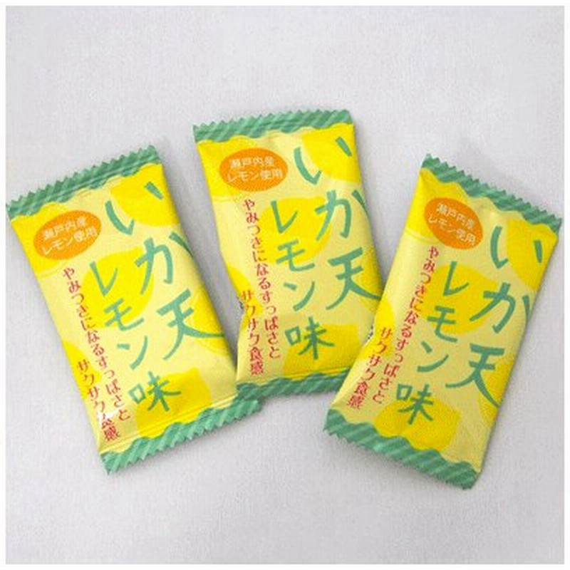 タクマ食品 10円 いか天レモン味 50個入 駄菓子 珍味 おつまみ 大人買い 通販 Lineポイント最大get Lineショッピング