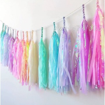 5入紙流蘇 52色可選【台灣現貨】 D157 婚禮佈置 場地布置 生日派對 會場佈置 背景 氣球吊墜 氣球鬚鬚 露營