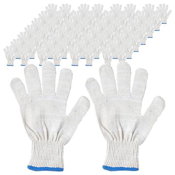 Tamsaa 棉手套 50克 100雙  白色