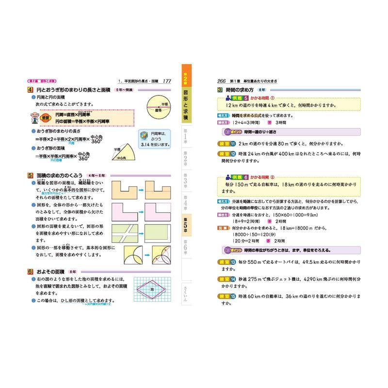 旧課程版小学高学年 算数 自由自在 基礎からできる有名中学入試対策