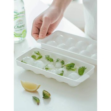 日本進口KOKUBO冰塊模具家用冰箱制冰盒大冰球模型冷凍格球形冰格