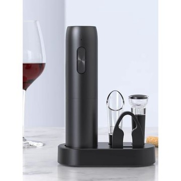 全自動紅酒開瓶器家用創意葡萄酒電動啟瓶器多功能瓶起子酒具套裝