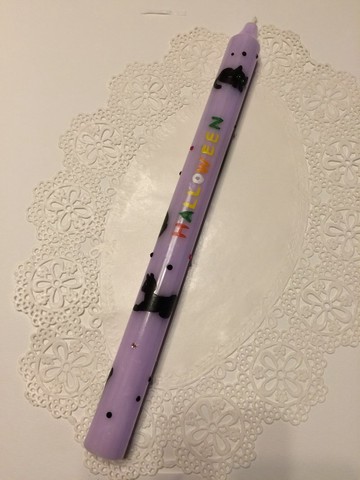萬聖節蠟燭 黑貓