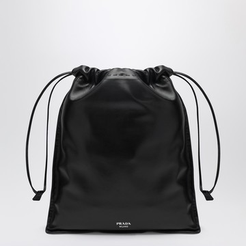 Prada Wish pouch black in nappa leather
