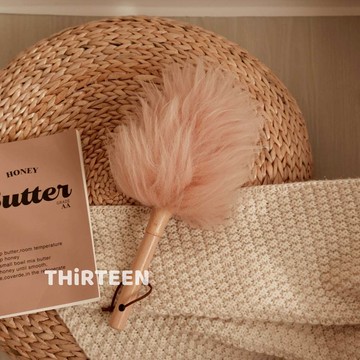 THiRTEEN拾叁家居◖羊毛靜電除塵刷 雞毛撢子 除塵用具 清潔刷 貓毛除塵撢 清潔用品 灰塵去除