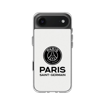 iPhone Air Clear Case（相機按鈕） 透明 - PSG - Paris Saint-Germain Black 黑