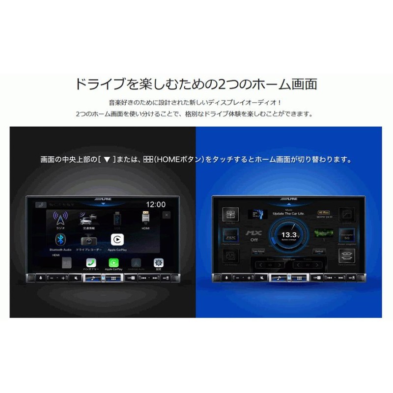 アルプスアルパイン ALPINE 7型 ディスプレイオーディオ DA7Z | LINEショッピング