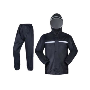 雨衣雨褲套裝加厚全身防水男女成人分體電動車騎行反光防暴雨雨披