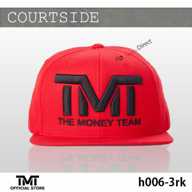 Tmt H006 3rk The Money Team ザ マネーチーム Courtside 赤ベース 黒ロゴ 刺繍ロゴ キャップ ザ マネーチーム フロイド メイウェザー ボクシング Wbc Wba Tmt 帽子 かっこいい Tmtキャップ スナップバック ロゴキャップ 通販 Lineポイント最大5 0 Get Line