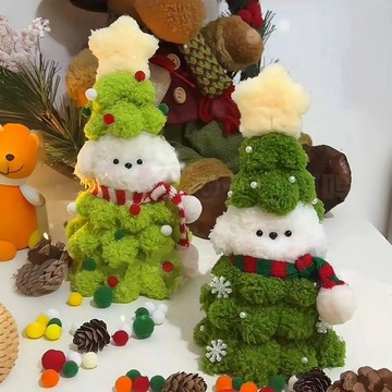 🔥新品🔥聖誕小狗diy扭扭棒材料包創意手工禮物聖誕裝飾送女朋友閨蜜禮物diy材料包 精緻聖誕周邊 手作心意禮物