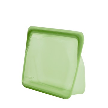 stasher 站立式矽膠密封袋 可重複使用  21.5 x 17.5 x 9cm  1個