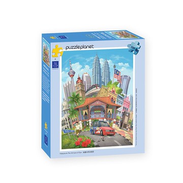 壯觀的馬來西亞拼圖