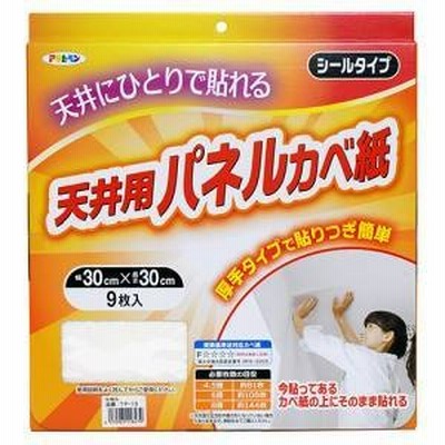 アサヒペン TP-13 厚手タイプ天井用パネルカベ紙 9枚入り