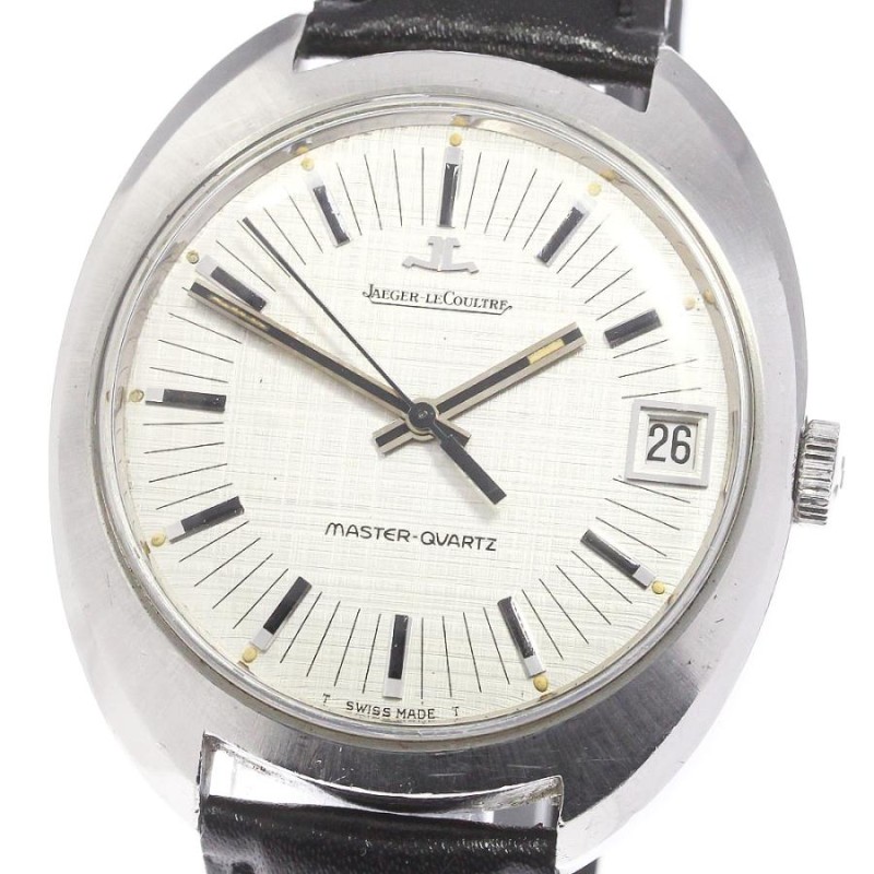 ジャガー・ルクルト JAEGER-LECOULTRE 23304-42 マスタークォーツ デイト クォーツ メンズ _753216-