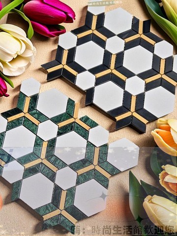 個性組合石材馬賽克餐廳火鍋咖啡店服裝店墻地衛生間新品瓷磚