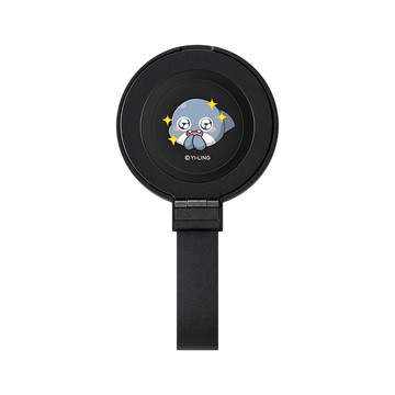 【插畫家聯名】鯊西米崇拜眼神15W二合一磁吸支架無線充電器(手機+Watch)