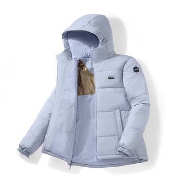 熱導石墨烯連帽羽絲絨衣(冰川藍 中性M-5XL)