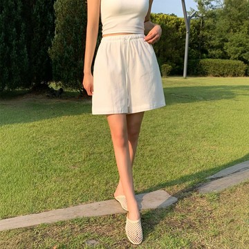 【🔥棉麻輕盈】亞麻短褲女生夏季薄款外穿大碼寬鬆闊腿顯瘦運動休閒五分褲白色百搭神褲美式復古微胖肉肉女遮肉顯腿長涼感高腰舒