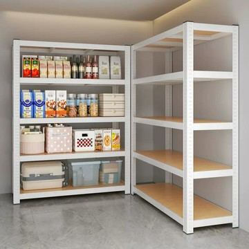 APP下單享點數9% 家用貨架置物架多層收納架儲物儲藏室倉庫陽臺超市角鋼倉儲鐵架子