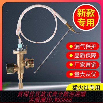 【公司貨 最低價】猛火灶通用型純銅制熄火保護裝置液化氣天然氣加厚熱電偶熄火保護