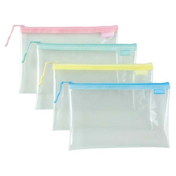 COX 三燕 B6 EVA環保透明 拉鏈袋 顏色隨機  12個 /包 NO.851H【APP滿額下單10%點數(單一帳號最高5000點)】1/31止