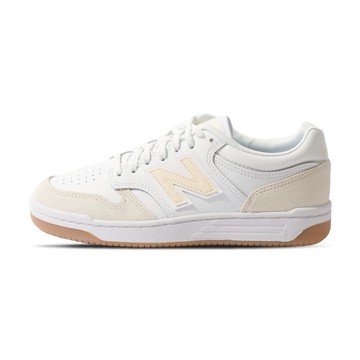 New Balance NB 480 男鞋 女鞋 米白色 中性 情侶 皮革 膠底 復古 小白鞋 休閒鞋 BB480LGG