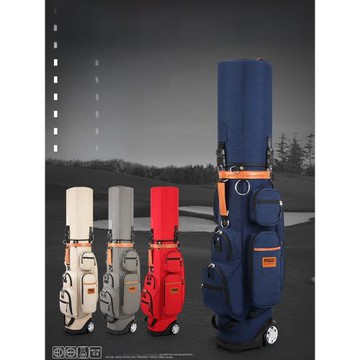 PGM高爾夫球包男土帶密碼鎖多功能拖輪golf航空托運球桿包 恒溫袋