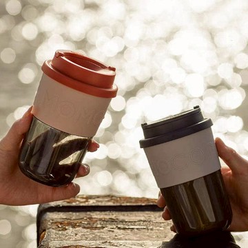 冰拿鐵隨行咖啡杯-Tritan款380ml 50%灰