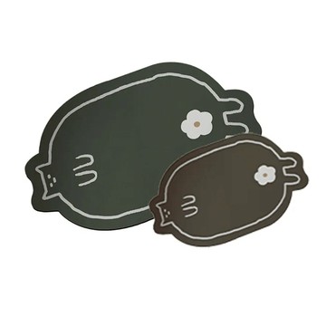 硅藻泥軟地墊-39.深灰躺平貓40*60cm  1入  深灰  40*60cm