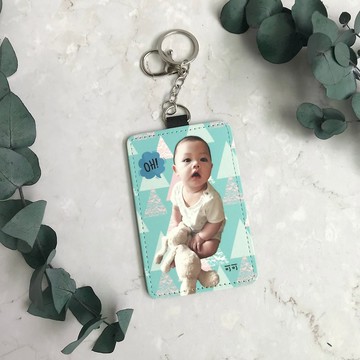 客製化 |  皮革 文青風格 雙卡 證件套/票卡夾