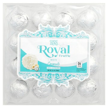 ChocZero, Royal Truffle，白，椰子，8.5 盎司（240 克）