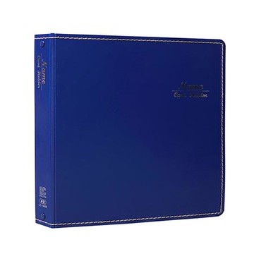連勤LAN CHYN 3孔發泡皮活頁名片簿/LC-9480/480名/藍