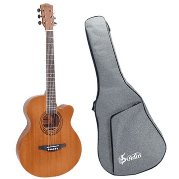 『Freeway』優選40吋民謠吉他 FW-2M / 全桃花芯面單平光漆含琴袋、肩帶、匹克