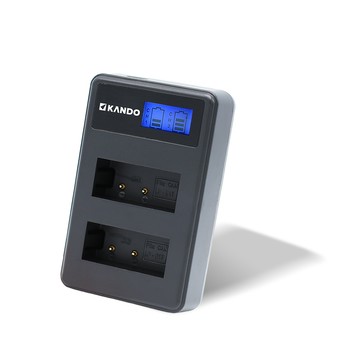 "呱呱嚴選" 液晶充電器 雙槽 適用Canon LP-E17 電池 Kando 充電器 R50 充電器 LPE17