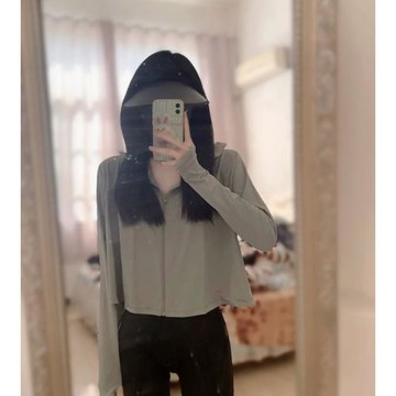 【墜經典的款】jiao下 冰薄系列披肩防曬衣 UPF50+ 遠山灰/白/粉