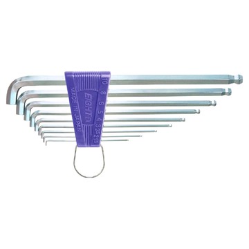 EIGHT 球型特短內六角扳手9件組  TTS-9  EXCELLENT SERIES  1組