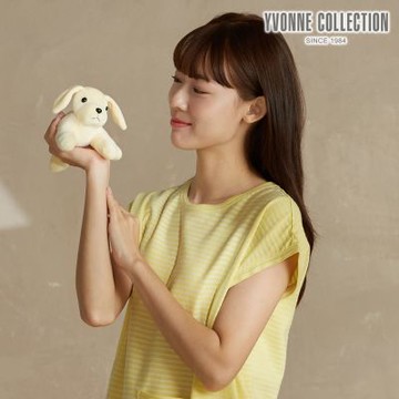 Yvonne Collection 趴趴狗玩偶-晨曦黃