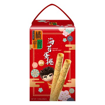 【限量】橘平屋海苔蛋捲禮盒(無提袋)