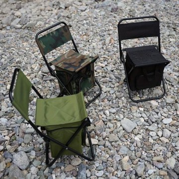 2026新款跨境代發小型釣魚椅（帶冷卻袋）輕質跨境