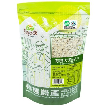 特惠中~隔日配【亨源生機 有機廚房】有機大麥片/有機黑麥片 袋裝 素食可@