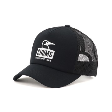 CHUMS Booby Face Mesh Cap休閒帽 黑色 CH051465K001