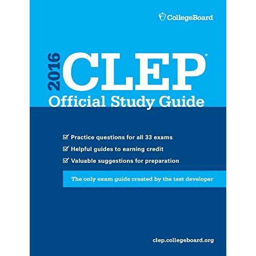 CLEP Official Study Guide 2016