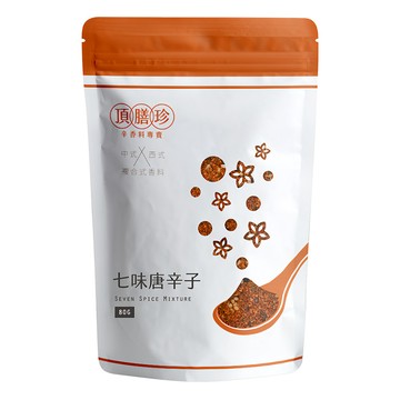 頂膳珍 七味唐辛子  80g  1包
